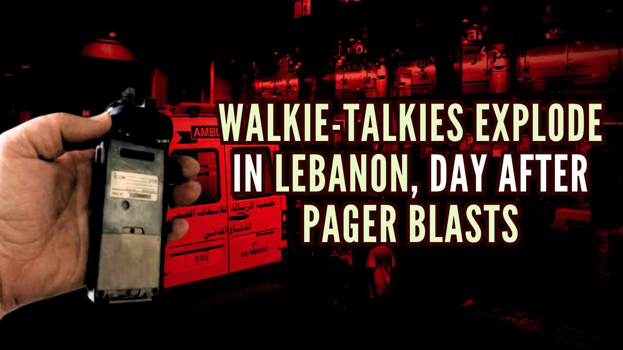 A Nation on Edge: The Walkie-Talkie Blasts in Lebanon